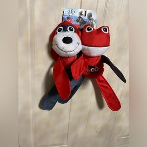 AFP OUTDOR Durable  Squeaky Dog Toy for Safe Fun, afp Doggie 🐶 And Frog🐸